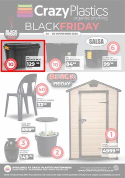Crazy Plastics : Black Friday (24 November - 26 November 2023), page 1