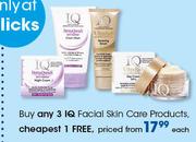 IQ Facial Skin Care Products-Each