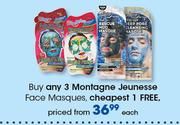 Montagne Jeunesse Face Masques-Each
