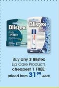 Blistex Lip Care Products-Each