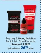 Young Solution Facial Skin Care products-Each