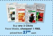 Clicks Face Masks-Each