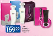 Coty Whisper Or Exclamation Fragrances-Each
