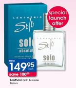 Lentheric Solo Absolute parfum-Each