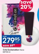 Coty Exclamation Fierce EDP-50ml