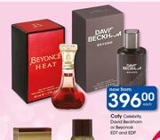 Coty Celebrity David Beckham Or Beyonce EDT And EDP-Each