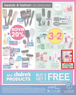 Clicks : Autumn Savings (22 Mar - 4 Apr 2019), page 32