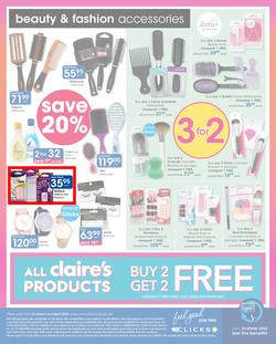 Clicks : Autumn Savings (22 Mar - 4 Apr 2019), page 32