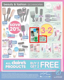 Clicks : Autumn Savings (22 Mar - 4 Apr 2019), page 32