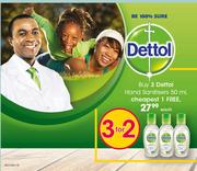Dettol Hand Sanitisers-50ml Each
