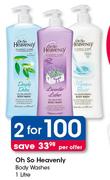 Oh So Heavenly Body Washes-2X1L