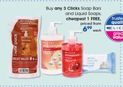 Clicks Soap Bars And Liquid Soaps-Each