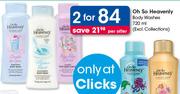Oh So Heavenly Body Washes(Excl. Collection)-2X720ml