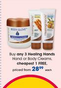 Healing Hands Hand Or Body Creams-Each