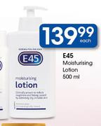 E45 Moisturising Lotion-500ml Each