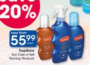 Tropitone Sun Care Or Self Tanning Products-Each