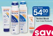 Techni Block Sun Care Products-Each