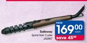 0Safeway Spiral Hair Curler JA2867-Each