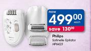 Philips Satinelle Epilator HP6423-Each