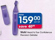 Wahl Head To Toe Confidence Precision Detailer-Per Set