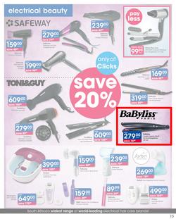 Clicks : Autumn Savings (22 Mar - 4 Apr 2019), page 15