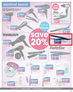 Clicks : Autumn Savings (22 Mar - 4 Apr 2019), page 15