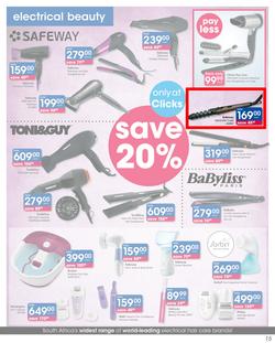 Clicks : Autumn Savings (22 Mar - 4 Apr 2019), page 15