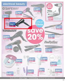 Clicks : Autumn Savings (22 Mar - 4 Apr 2019), page 15