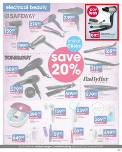 Clicks : Autumn Savings (22 Mar - 4 Apr 2019), page 15