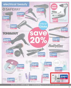 Clicks : Autumn Savings (22 Mar - 4 Apr 2019), page 15