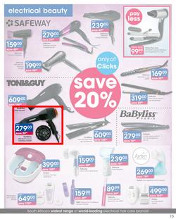 Clicks : Autumn Savings (22 Mar - 4 Apr 2019), page 15