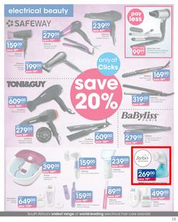 Clicks : Autumn Savings (22 Mar - 4 Apr 2019), page 15