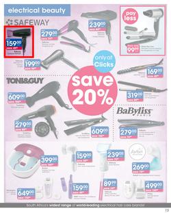 Clicks : Autumn Savings (22 Mar - 4 Apr 2019), page 15