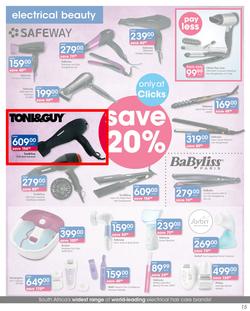 Clicks : Autumn Savings (22 Mar - 4 Apr 2019), page 15