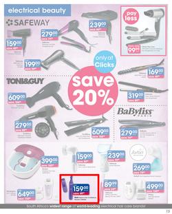 Clicks : Autumn Savings (22 Mar - 4 Apr 2019), page 15