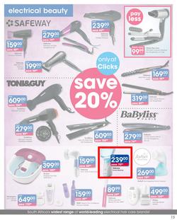 Clicks : Autumn Savings (22 Mar - 4 Apr 2019), page 15