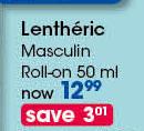 Lentheric Masculin Roll On-50ml Each