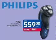 Philips Electric Shaver AT620/14 Wet & Dry-Each