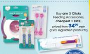 Clicks Feeding Accessories(Excl. Legislated Products)-Each