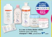 Clicks Made 4 Baby Toiletries (Excl Gift Sets)-Each