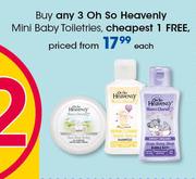 Oh So Heavenly Mini Baby Toiletries-Each