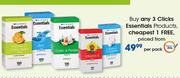 Clicks Essentials Products-Per Pack