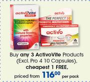 ActivoVite Products-10 Capsules Per Pack