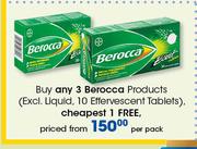 Berocca Products-10 Tablets Per Pack
