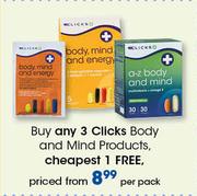 Clicks Body & Mind Products-Each