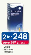 Clicks B Complex 60 Tablets-For 2