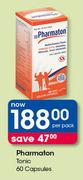 Pharmaton Tonic 60 Capsules-Per Pack