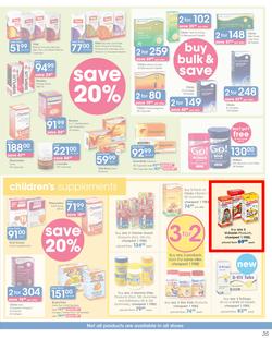 Clicks : Autumn Savings (22 Mar - 4 Apr 2019), page 35