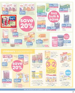 Clicks : Autumn Savings (22 Mar - 4 Apr 2019), page 35
