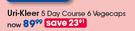 Uri Kleer 5 Day Course 6 Vegecaps-Per Pack